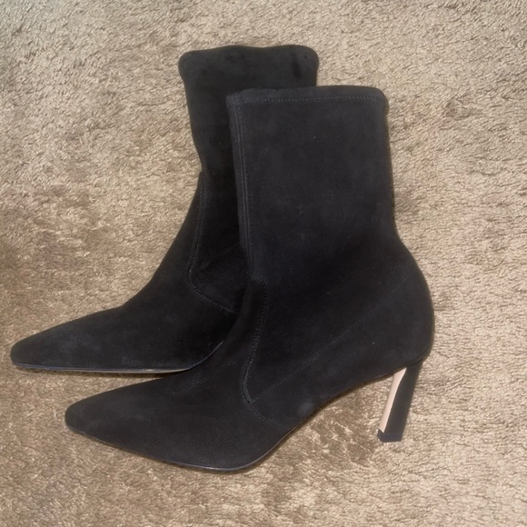 Stuart Weitzman Black Booties - Picture 3 of 9